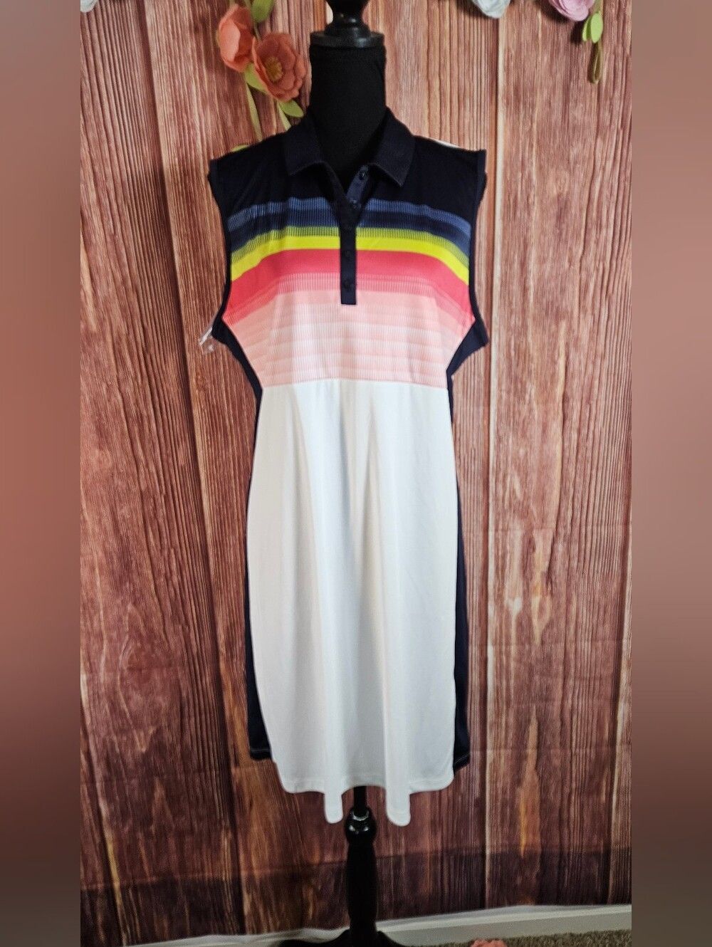 NWT Callaway Opti Dri Sun Protection Athletic Dress Size XL